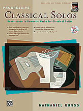 PROGRESSIVE CLASSICAL SOLOS BK/CD P.O.P. cover